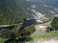 Anton Ivanovtsi Lake in the heart of Rodopy Mountain