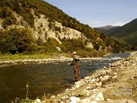 Stanislav Mankov - competitor of the flyfishing team of 