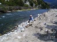 Vlado Getov - competitor of the flyfishing team of 